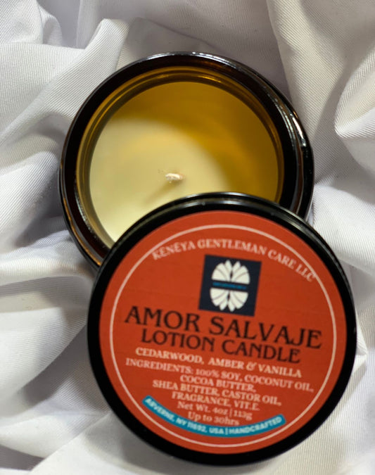 Amor Salvaje Lotion Candle for Men