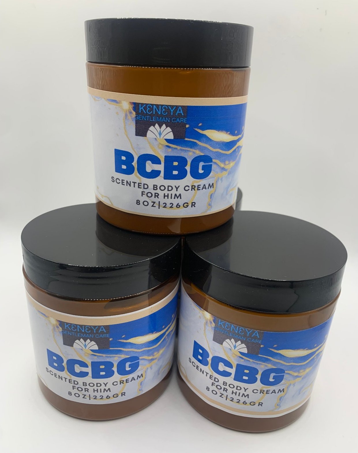 BCBG BODY CREAM FOR MEN 8 OZ