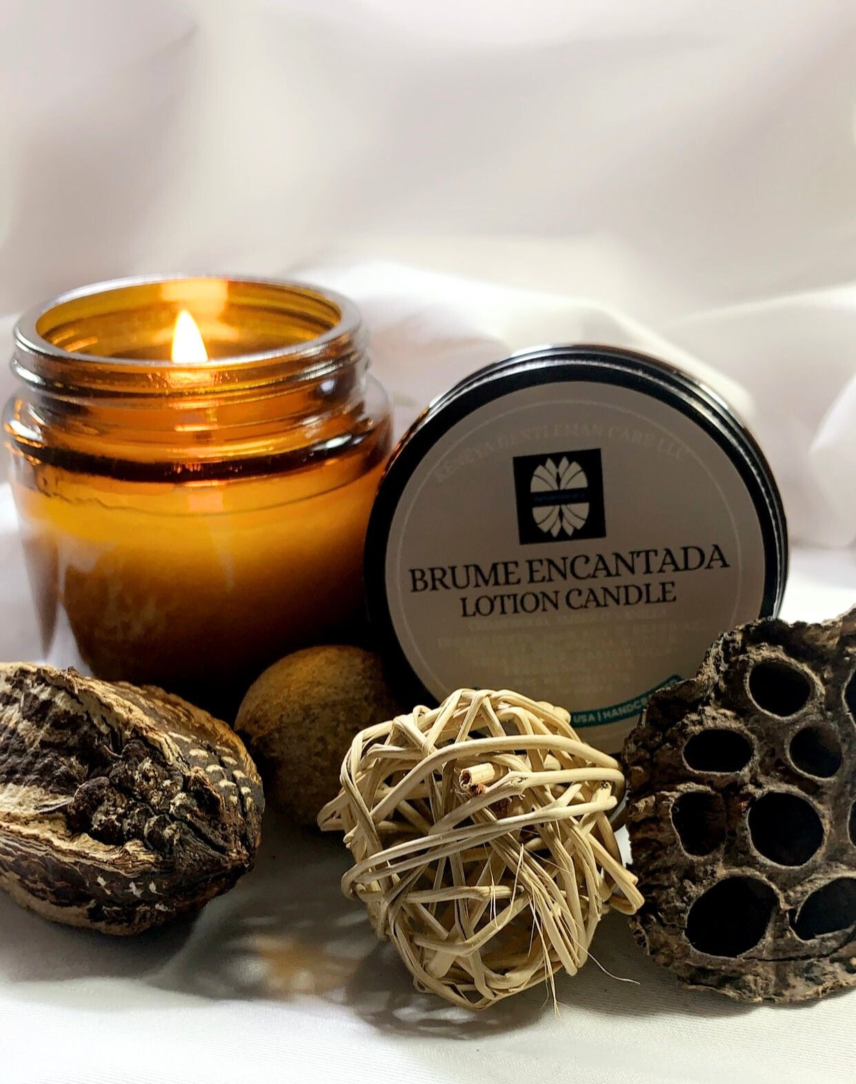 MASSAGE CANDLE FOR MEN CEDARWOOD AND AMBER