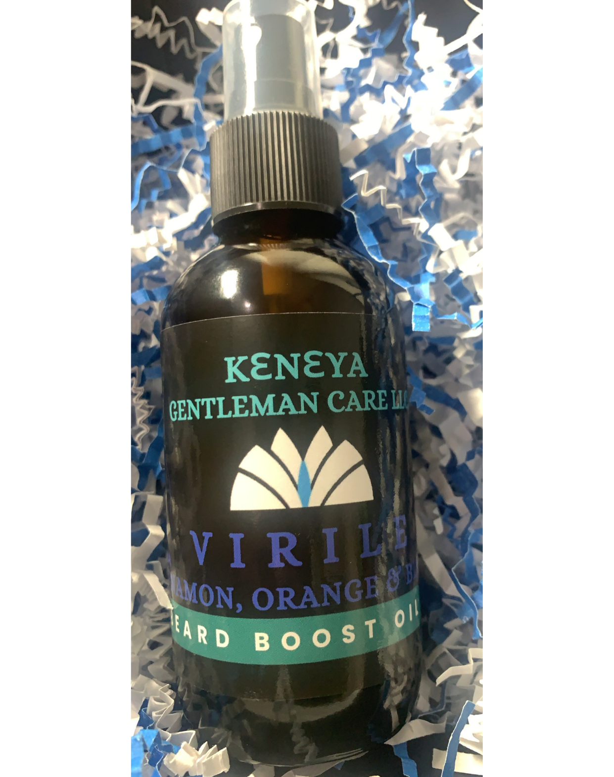 VIRILE BEARD BOOST OIL CINNAMON ORANGE BLOSSOM