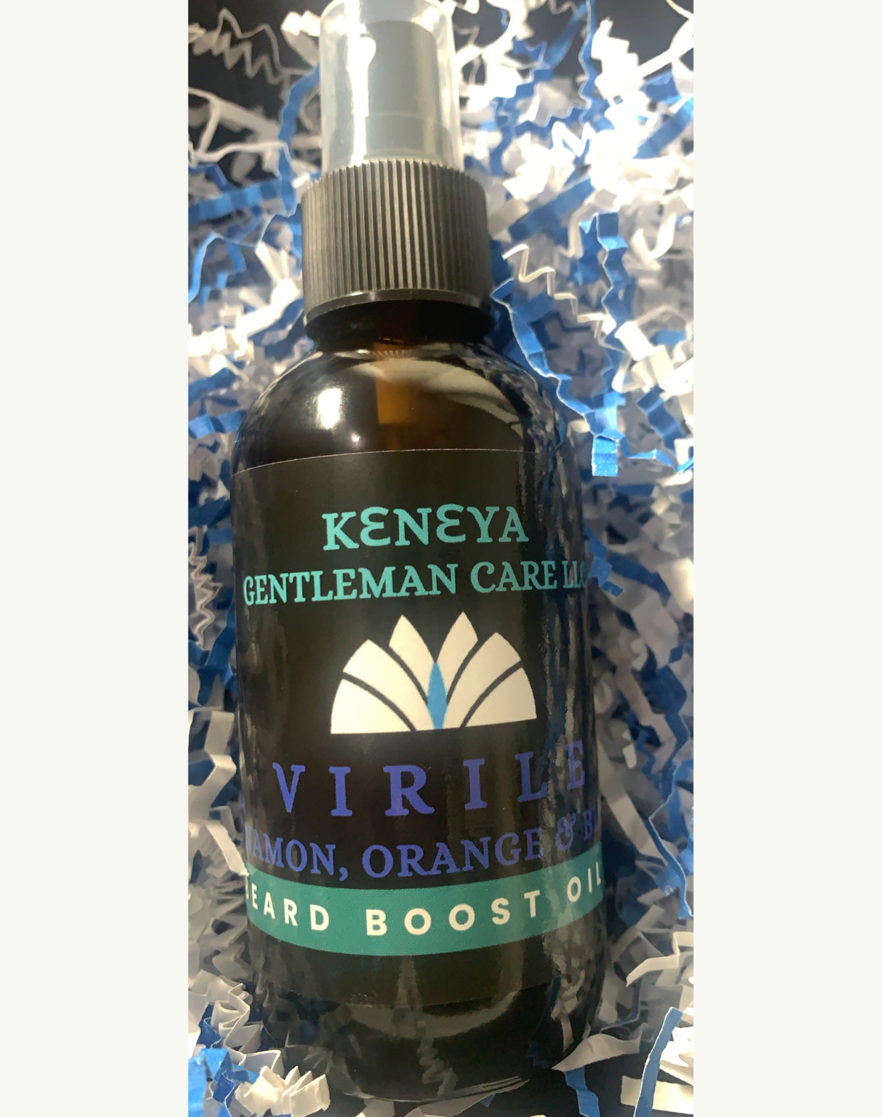 Virile Beard Boost Oil 4OZ Antioxidant Fuller Beard, Gift for men