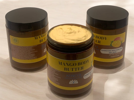 Mango Body Butter Men's Line Whipped Body Butter Mango and African Shea Butter Moisturizer| Perfect Gift for Man| Valentine's Day| Birthday
