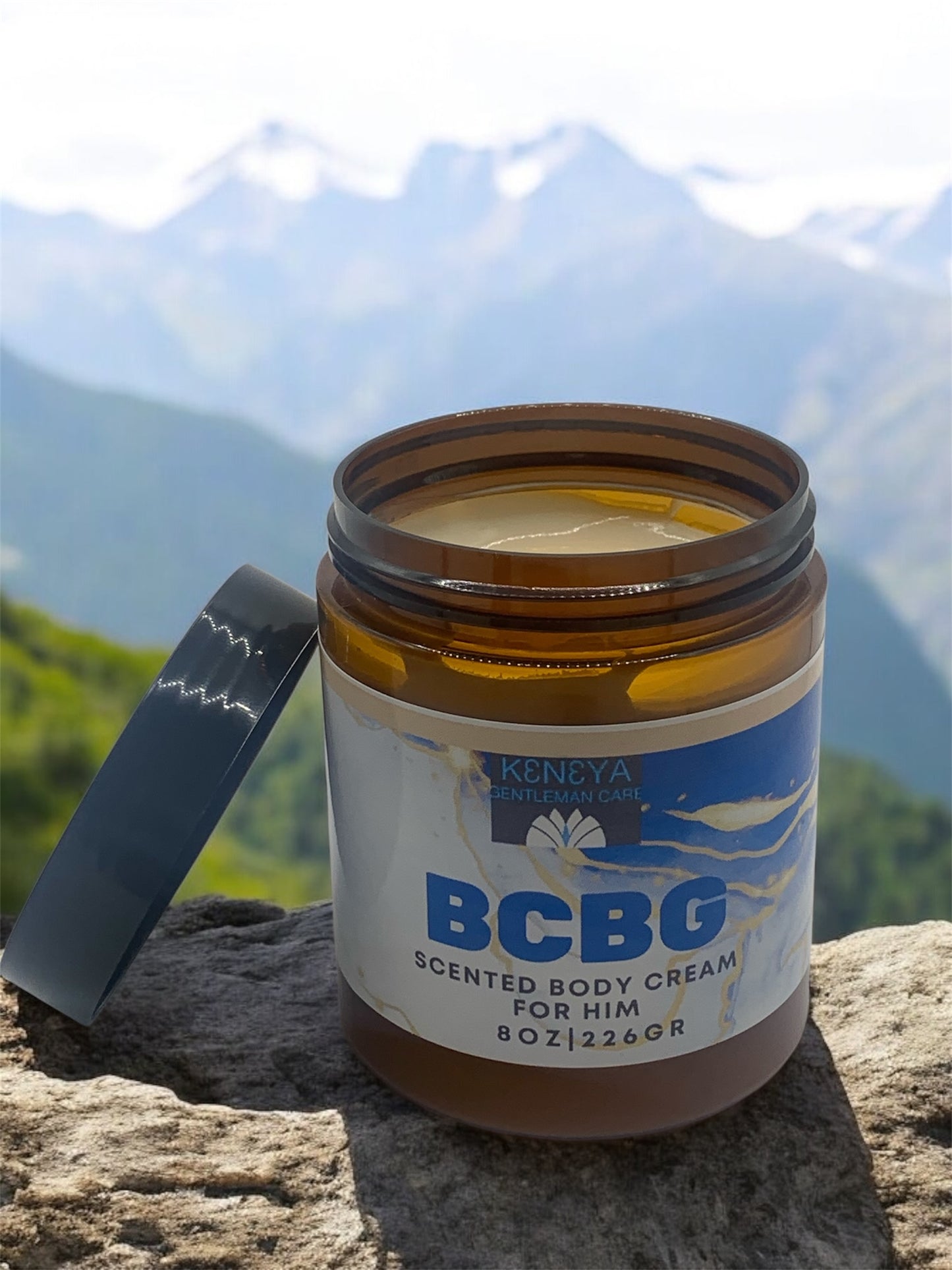 BCBG moisturizing Body Cream for Him Keneya Gentleman Care