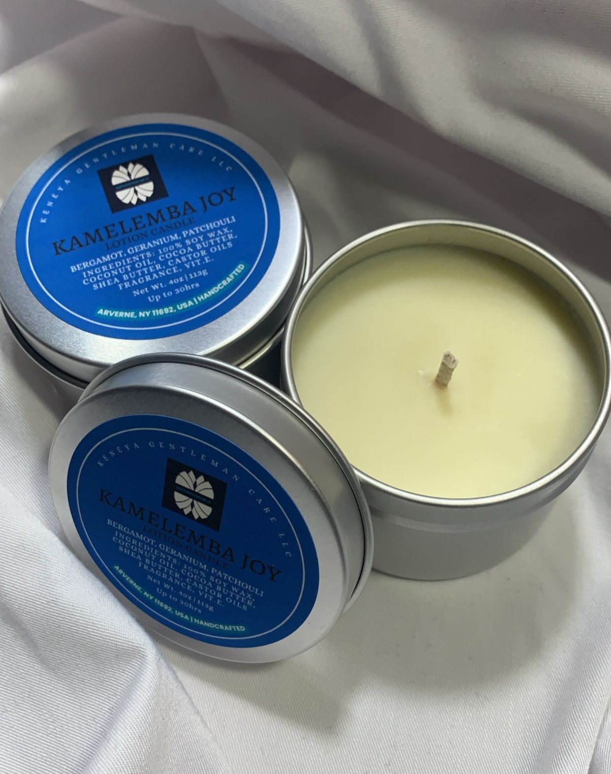 Lotion Candle for men Kamelemba Joy