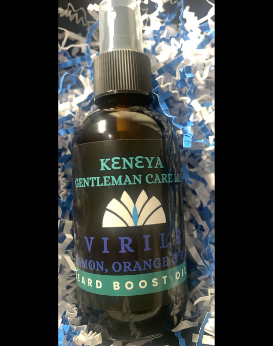 CINNAMON, ORANGE AND BLOSSOM SUPER SIZE BEARD BOOST OIL