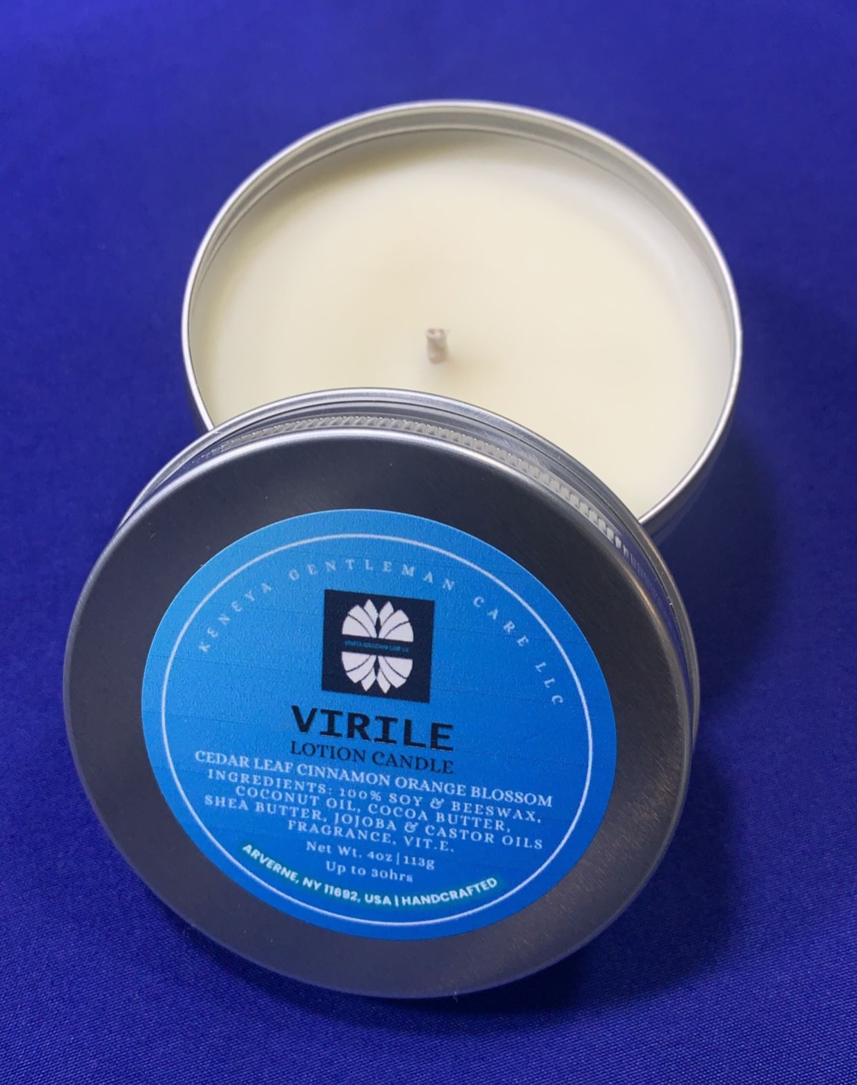 Virile Man Lotion Candle